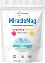 MiracleMag Calm Magnesium אבקה, 1lb | Magnesium Citrate תוסף | Sweet Raspberry Flavored