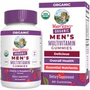 MaryRuth Organics Mens ויטמין Gummy | USDA | טבעוני | Daily Multivitamins for Immune Support
