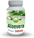 BASIC AYURVEDA Aloe Vera קפסולות - 460 MG | תמיכה ב- Gut Health, Digestive Health & Immune Health | Natural Herbal | Helps Keep Balanced Stomach Acidity, Aloin חינם | 40 קפסולות