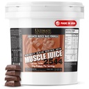 כאבי תזונה האולטימטיביים Juice, Weight Gain Drink - Mass Gainer Workout אבקת עבור גברים ונשים - תוספת עבור Lean שריר צמיחה ו Immune תמיכה עם 55g חלבון - שוקולד, 10.45lb