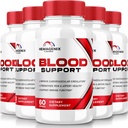 (5 Pack) Hemagenix קפסולות, Hemagenix Advanced Blood Support Formula, All Natural Supplement to Keep Healthy Levels, תוספת גלולות כוח עבור בריאות כללית, ביקורות רשמיות (300 קפסולות)