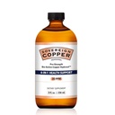 ריבונית Pro-Strength Bio-Active Copper הידרוסול - תוסף נוזלי Bioavailable Copper למבוגרים וילדים w / Silver Hydrosol עבור שיער, עור, וציפורים, 30ppm - 8 oz (237mL)