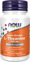 Now Foods: L-theanine Stress Management 200 מ"ג, 60 כובעים (2 Pack)
