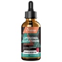 2000MG Liposomal Glutathione נוזל טיפות, Ultra High Absorption, Natural Detoxification, Immune System & Skin Supprot *, L-Glutathione, ויטמין C & Hyaluronic Acid, קפסולות אלטרנטיביות, 2.02 OZ