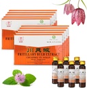 10 Pack of HerbsDepo Fritillary Bulb Extract - Sweet, Delicious, non Drowsy ו יעיל אוראלי נוזל דיאטה נוזלי תוספת Cough Syrup (Chuanbei Ye Syrup) - 60 בקבוקים (10 מ"ל לכל)