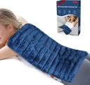 זמן קצר נוסף Microwavable Heating Pad for Back Pain Relief, 12"x23" 3.7 LB Moist Heat Pad for Neck Shoulder, Cramps, Physical Therapy Mothers Day Gifts for Aches, Joints