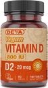 ויטמין D2 800 IU, Ergocalciferol תוספת עם No Animal Ingredients, 90 טבליות, 1-Pack