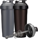 [2-Pack] 28-Ounce Shaker Bottle
