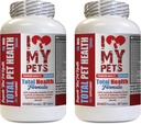 I Love My PETS LLC Dog Immunity - Dog Total PET Health - Premium Formula - Best Complex - כלב ויטמין A - 2 בקבוקים
