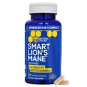 אריות אורגניות Mane תוספי קפסולות - 1000mg Lions Mane Mushroom עם 10 מ"ג PQQQ - Brain Cell Optimizer for Memory, Learning, Mitochondrial Function - 60 קפסולות מטבול הגוף