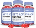Justified Laboratories (3 Pack Microbio Keto ACV Gummies Advanced Formula 1000MG Micro Bio Keto Gummies Apple Cider Vinegar פורמולה עם אבקת מיץ Pomegranate B12 טבעוני non GMO 180mys
