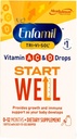 Enfamil Tri-Vi-Sol ויטמינים A, D & C תוספי טיפות עבור תינוקות, 50 mL