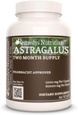 Astragalus Remedy's Nutrition meGA כוח 1000 מ"ג לקפסולה / 60,000 מ"ג לבקבוק טבעוני VCaps