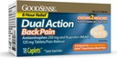 GoodSense Dual Action Acetaminophen ו Ibuprofen (NSAID) Tablet, 250 מ"ג / 125 מ"ג, כאבי גב, 18 Count