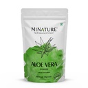 Mi Nature 100% אבקת Aloevera (Aloe Barbadenis) 100g (3.5 oz) אבקת Aloe Vera Leaf
