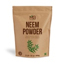 MB Herbals Pure Neem אבקת 2 lb | 32 oz | 908 גרמה | 100% טהור Wild-Crafted Neem Leaf אבקת; מאוד קצרר Neem תוספת עבור שיער העור & Detox | Azadirachta Indica