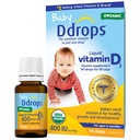 Ddrops Baby 400 IU, ויטמין D, 90 טיפות 2.5mL (0.08 Fl. Oz (Pack of 1)