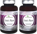 Aloha מדיצ'לס אריה Mane, מוסמך אורגני Mushroom, Pack של 2, 90 קפסולות כל אחד