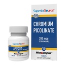 מקור גבוה Chromium Picolinate - תוסף פורמולה תומך במטבוליזם סוכר בריא - 500 mcg, 50 טבליות מיידיות