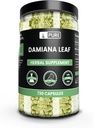 PURE ORIGINAL INGREDIENTS Damiana Leaf כמוסות, No Magnesium Or Rice Fillers, Always Pure, Lab מאומת (730 קפסולות)