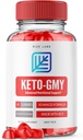 מטבוליזם Keto-GMY עבור אובדן משקל, חניכיים תמיכה תזונתיות מתקדמות, עוזר להפחית שומן מולד, טבעוני (60 מסטיק)
