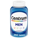 Multivitamin for Men, Multivitamin / Multimineral תוספת עם ויטמין D3, ויטמין B ואנטיoxidants, Gluten Free, Non-GMO Ingredients - 250 Count Count Count Count