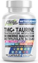 ניקוי Nutra TMG תוספי 1000 מ"ג | Methylated Multivitamin לנשים גברים | Turine B6 ויטמינים B12 D3 K2 Trimethylglycine Magnesium Methylfolate Milk Thistle NAC COQ10 B קומפלקס קפסולות