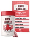 The Legendairy Milk Girl's Gotta GoTM - UTI Support Supplement - Urinary Tract Health for Women - UTI Relief for Women with Sugar-Free Cranberry and D-Mannose, 30 משרתים