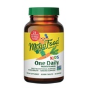 Mega Food Kids One Daily Multivitamin - Convenient Mini Multivitamin לילדים - עם Zinc, ויטמינים C, B & D - Vegetarian, Gluten Free, non GMO - 60 טבליות, 60 משרתים