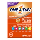 One A Day Women's Petites Multivitamin, Supplement with ויטמין A, C, D, E ו- Zinc for Immune Health Support, B ויטמינים, ביוטין, Folate (כמו חומצה פולית) ועוד,Tablet, 160 ספירה