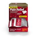 GoodSense תוספת כוח Acetaminophen Caplets 500 מ"ג, Pain Reliever ו- Fever מופחת, Easy Open Cap, 100 Count
