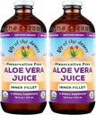 לילי של המדבר אורגני אלוורה Juice, Inner Fillet, 16 Fluid Ounce (Pack of 2)