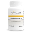 Integrative Therapeutics Theracurmin HP - תוסף Turmeric עבור Heart & Joint Health Support* - שריר התאוששות תמיכה * - ללא סויה, ללא חלב וגלוטן חינם - 60 קפסולות (30 משרתים)