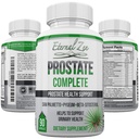 Prostate Complete Herbal Health Support for Men, Saw Palmetto Sting Nettle Pygeum Beta-sitosterol Reishi Shiitake, 90 קפסולת הרוזן