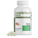 Bronson Grapeפרי Seed לחלץ 500 MG עבור לשרת Citrus Paradisi תומך בבריאות החיסון ועזור לשמור על רכב מעי גזטרו בריא - non-GMO, 120 קפסולות צמחוניות