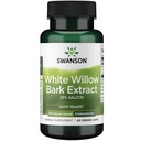 סוונסון כוח מקסימלי White Willow Bark Extract-Promotes Joint Support & Pain Relief-Standardized to 25% תוספת Salicin-Natural עם No Stomach Irritation (60 Veggie Caps, 500 מ"ג כל אחד)