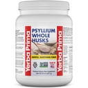 Yerba Prima Psyllium Whole Husks סיבים תוספת - ניקוי קולון - Gut Health - טבעוני Non-GMO Gluten חינם - 20oz