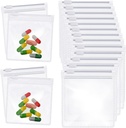 Zonon Pill Pouch Bags Zippered Reusable Pill Baggies Clear Eggs Self Sealing Travel Medicine Storage with Slide Lock for Cod Liver Oil, and Small items[עריכת קוד מקור | עריכה]