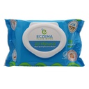 Eczema Flare Wipes® - All-Natural Fast Acting Eczema Relief, Anti-Itch, מפחית את Inflammation & Protects Skin Barrier, Soothes & Prevents Future Flares, pH-Balancing, Convenient On- The-Go Solution 72ct