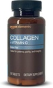 אלמנטים Collagen Peptides + ויטמין C, 2,500 מ"ג Collagen Peptides לשרת, 90 טבליות, 1 חודש אספקה