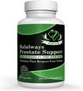 Halalways Prostate Support Halal תוסף (Saw Palmetto, Plant Sterol Complex, Selenium,Pygeum africanum Bark אבקת)