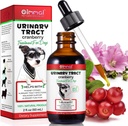 טיפול ב-UTI - טיפול בדלקת שתן שתן, Kidney+Bladder Support Supplement, Natural Cranberry Extract for Dogs, Supports Urinary and Digestive Health (2 Fl Oz)