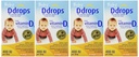 Ddrops Baby 400 Iu 90 טיפות 0.08 Fluid Ounce (4 Pack)