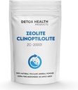 אבקת Zeolite Clinoptilolite;Ultra FINE פחות-Than 2 μm | Clinoptilolite 95% | 3X מופעל | Natural מינרלים | Detox Health Products | 8 oz