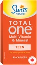Swiss Natural Total One Teen Multi ויטמין Caplet