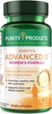 מוצרי Purity ד"ר Cannell של ויטמין D נשים פורמולה Fortified עם Lutein ו Biotin עבור עור בריא שיער - 60 קפסולות צמחוניות