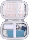 Aenellosi Hard לשאת את התיק תואם עם Asthma Inhaler