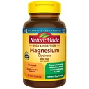 הטבע עשה גבוה Absorption Magnesium Glycinate 300 מ"ג ל 3 קפסולות, מגנזיום תוספת עבור שריר, לב, עצב ותמיכה העצם, 90 Magnesium Bisglycinate קפסולות, 30 יום אספקה
