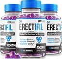 (3 Pack) Erectifil Gummies, Erectifil 1000 MG Gummies, All-Natural Formula Support for Men, Premium Male for Total Health and Peak Performance, Erec tifil Gomitas Reviews (180 מסטיקים)