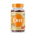 Om Lion's Mane Mushroom Gummies - אורגני Mushroom תוסף ו Nootropic - תוספי המוח עבור זיכרון להתמקד, 60 הרוזן (30 משרתים)
